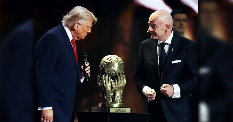 ডোনাল্ড ট্রাম্প ও জিয়ান্নি ইনফান্তিনো